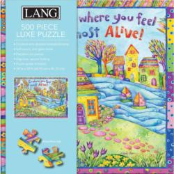 Feel Alive Luxe Flower & Garden Jigsaw Puzzle