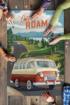 Camper Van, Off To Roam Travel Jigsaw Puzzle
