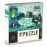 Lake Life Series, Collage, Landscape With Mountain Landscape Jigsaw Puzzle