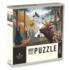 Wildlife Utopia, Cliffs and River Revisited Forest Animal Jigsaw Puzzle