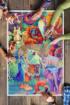 Vivid Animal Series, Collage Animals Jigsaw Puzzle
