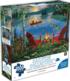 Campfire by the Lake Lakes & Rivers Jigsaw Puzzle