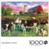 Cavorting Cows Farm Animal Jigsaw Puzzle