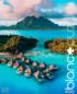 BLANC Series: Bora Bora Blue Beach & Ocean Jigsaw Puzzle