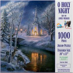 O Holy Night Winter Jigsaw Puzzle