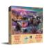 Sunset Pond Forest Animal Jigsaw Puzzle