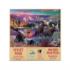 Sunset Pond Forest Animal Jigsaw Puzzle