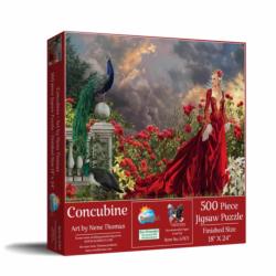Concubine Gothic Art Jigsaw Puzzle