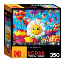 Kodak 350 - Blooming Hot Air Balloons Hot Air Balloon Jigsaw Puzzle