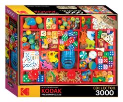 Kodak 3000 pc - Vintage Toy Box Nostalgic & Retro Jigsaw Puzzle