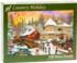 Country Holiday  Christmas Jigsaw Puzzle