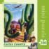 Cactus Country Mini Puzzle Nostalgic & Retro Jigsaw Puzzle