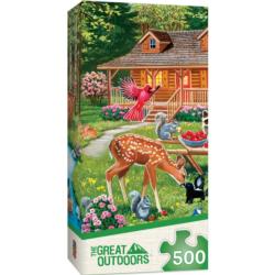Creekside Gathering - Great Outdoors Collection Forest Animal Jigsaw Puzzle