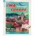 Fly to Europe Nostalgic & Retro Jigsaw Puzzle