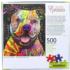 Beware Pit Bull Dogs Jigsaw Puzzle