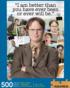 The Office Dwight Schrute Quote Movies & TV Jigsaw Puzzle