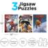 Marvel 500pc x 3 Superheroes Jigsaw Puzzle