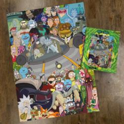 Rick & Morty Cast Movies & TV Jigsaw Puzzle