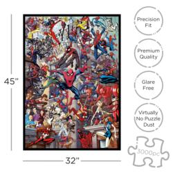 Marvel Spider Man Heroes Superheroes Jigsaw Puzzle
