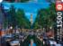 Amsterdam Canal At Dusk - Scratch and Dent Landmarks & Monuments Jigsaw Puzzle