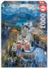 Neuschwanstein Castle From The Air Castle Jigsaw Puzzle