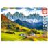 Autumn In The Dolomites Mountain Jigsaw Puzzle