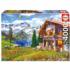 Chalet In The Alps - Scratch and Dent Mountain Jigsaw Puzzle