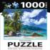 Tropical Paradise Beach & Ocean Jigsaw Puzzle