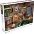Cozy Country Cabin Winter Jigsaw Puzzle
