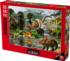 Dino Valley II - Scratch and Dent Dinosaurs Jigsaw Puzzle