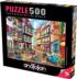 Cobblestone Alley Europe Jigsaw Puzzle
