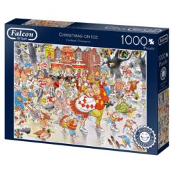 Christmas on Ice Winter Jigsaw Puzzle