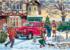 Family Time at Christmas Christmas Jigsaw Puzzle
