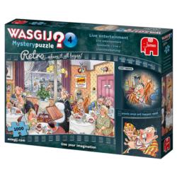 Wasgij Retro Mystery 4: Live Entertainment Humor Jigsaw Puzzle