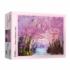 Cherry Blossom Road Spring Jigsaw Puzzle