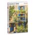 Blue Balcony Flower & Garden Jigsaw Puzzle
