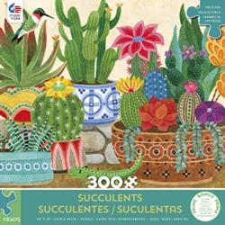 Stephanie's Succulents - Scratch and Dent Flower & Garden Jigsaw Puzzle