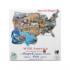 Wild America Maps & Geography Shaped Puzzle