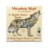 Meadow Wolf Wolf Shaped Puzzle