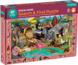 African Safari Puzzle Animals Hidden Images