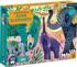 Asian Elephants Endangered Species Puzzle - Scratch and Dent Jungle Animals Jigsaw Puzzle