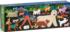 Dog Walk Panoramic Puzzle Dogs Jigsaw Puzzle