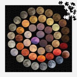 Colors of the Moon Space Jigsaw Puzzle
