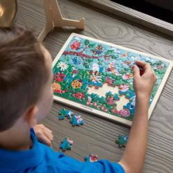Garden Life Butterflies and Insects Jigsaw Puzzle