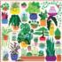 Happy Plants Flower & Garden Jigsaw Puzzle
