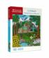 Cliffside House Mountain Jigsaw Puzzle