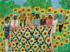 Sunflower Quilting Bee at Arles Quilting & Crafts Jigsaw Puzzle
