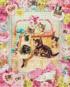 Cynthia Hart's Victoriana Cats: Basket of Mischief  Cats Jigsaw Puzzle