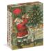 John Derian Paper Goods: Santa Trims the Tree  Christmas Jigsaw Puzzle
