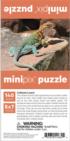 Collared Lizard MiniPix® Puzzle Reptile & Amphibian Jigsaw Puzzle